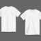 White Blank T Shirt Template Vector – Download Free Vectors With Blank Tee Shirt Template