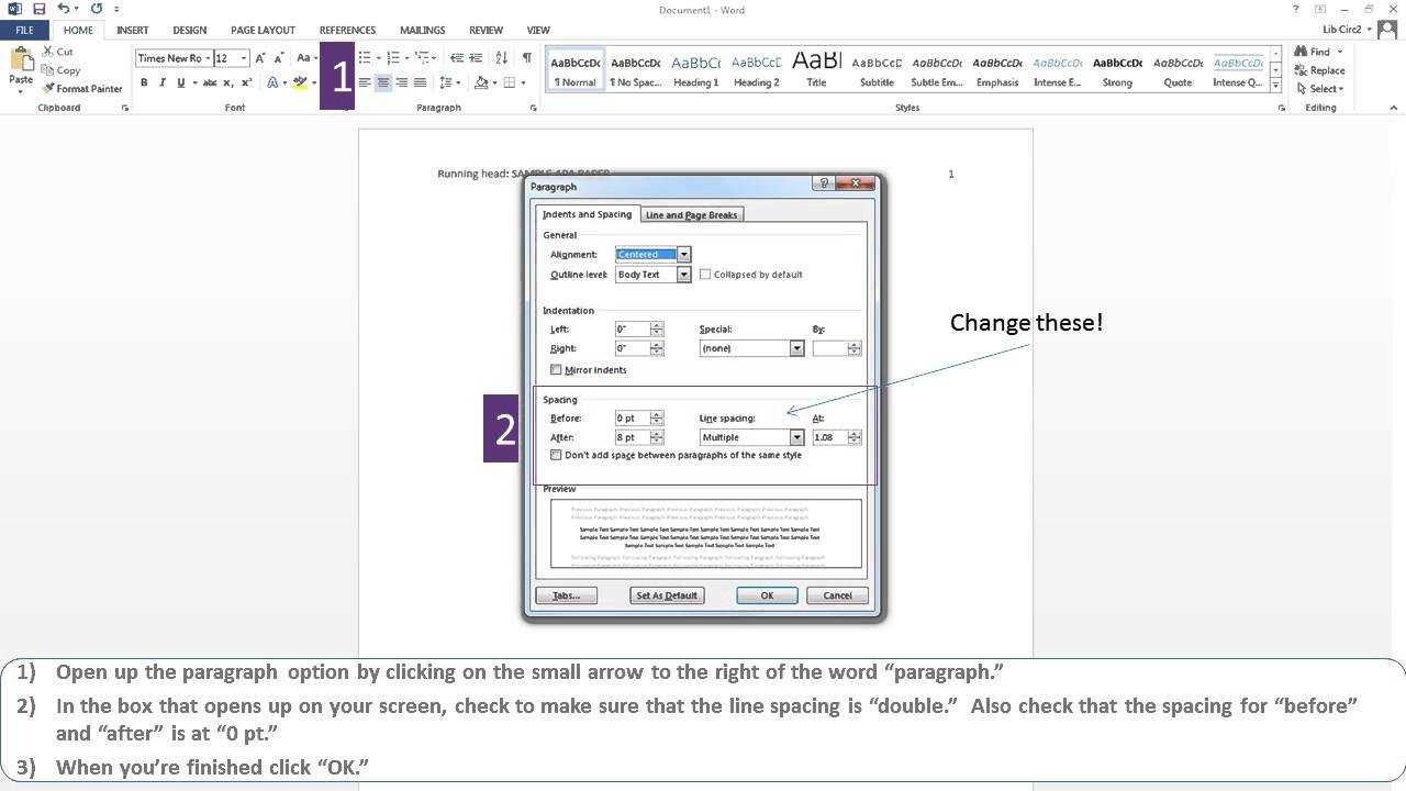 Word 2013 Apa Template – Calep.midnightpig.co Intended For Memo Template Word 2013