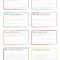 Word Template For Note Cards - Dalep.midnightpig.co with regard to Index Card Template For Word