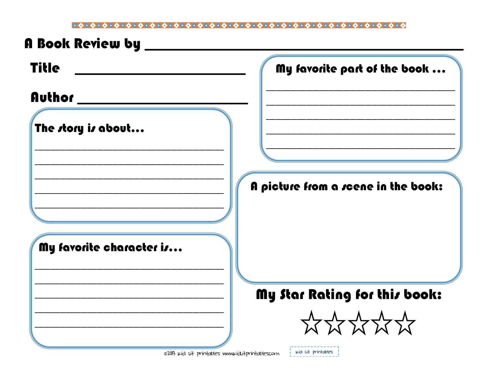 Worksheet Ideas ~ Book Report Template 1St Grade Kola With Regard To 2Nd Grade Book Report Template