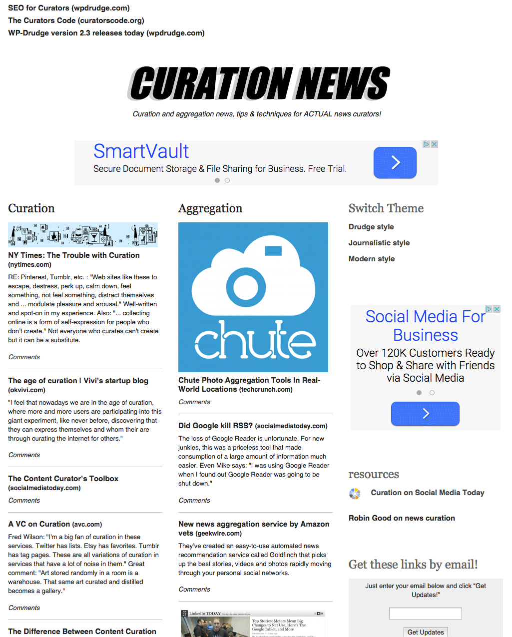Wp Drudge Curation And Aggregation Theme Throughout Drudge Report Template