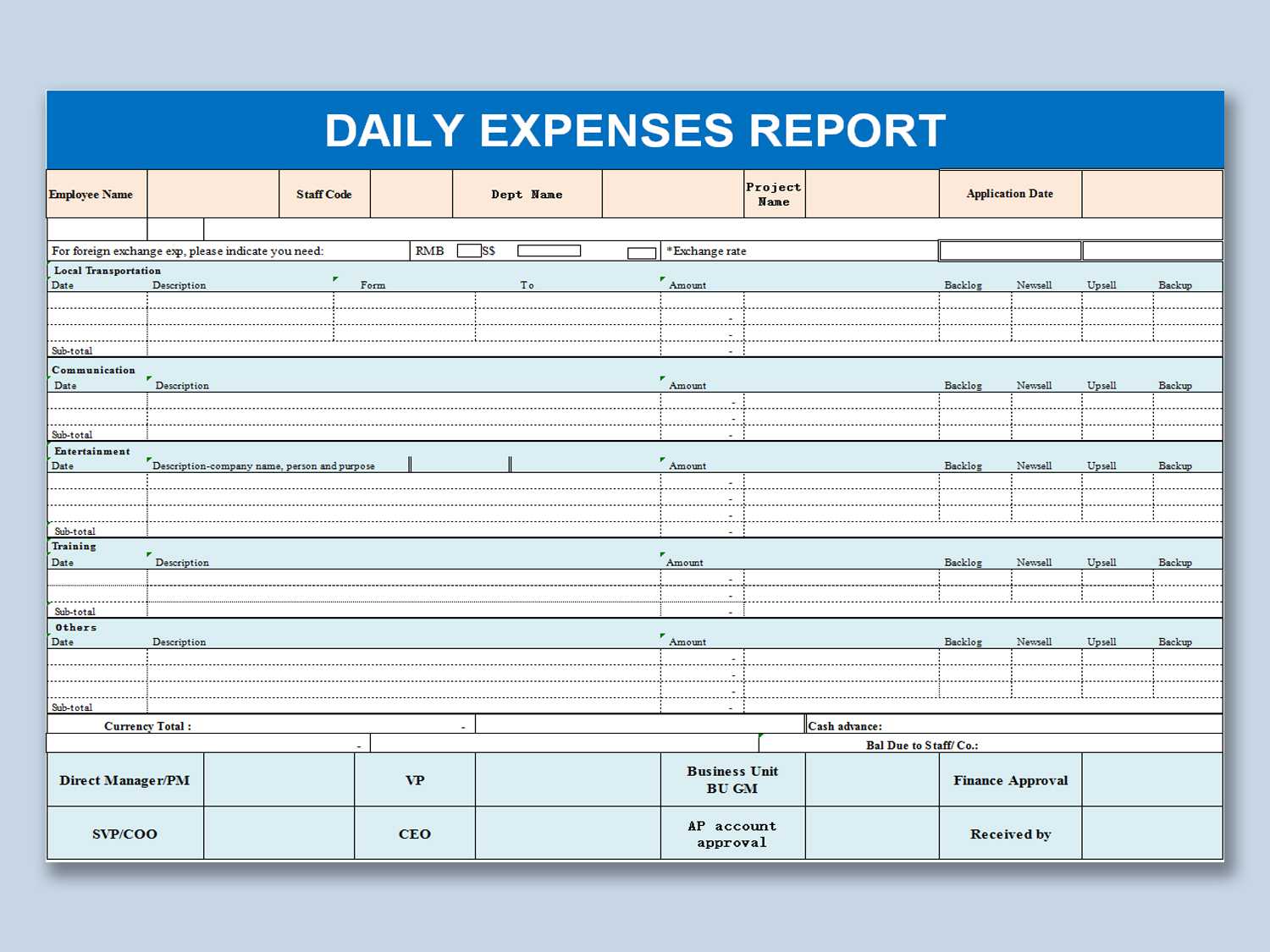 Wps Template – Free Download Writer, Presentation For Expense Report Spreadsheet Template