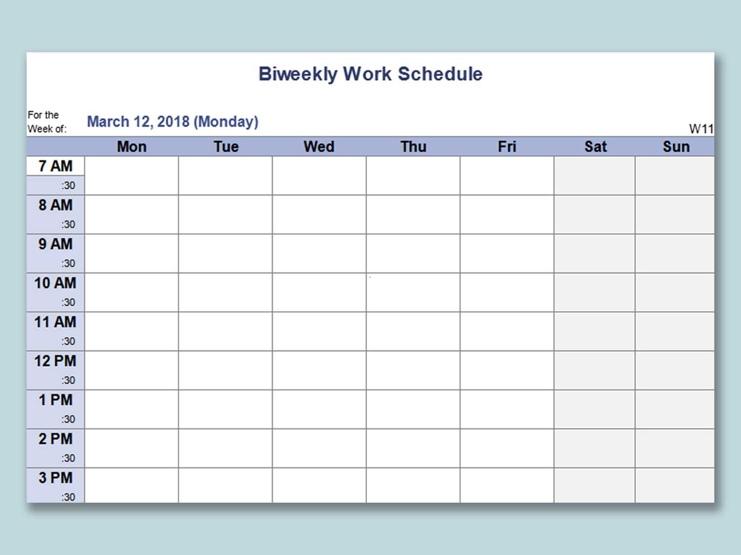 Wps Template – Free Download Writer, Presentation In Blank Monthly Work Schedule Template