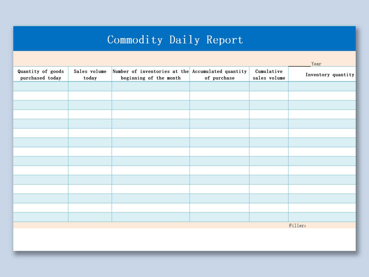 Wps Template – Free Download Writer, Presentation Pertaining To Daily Report Sheet Template