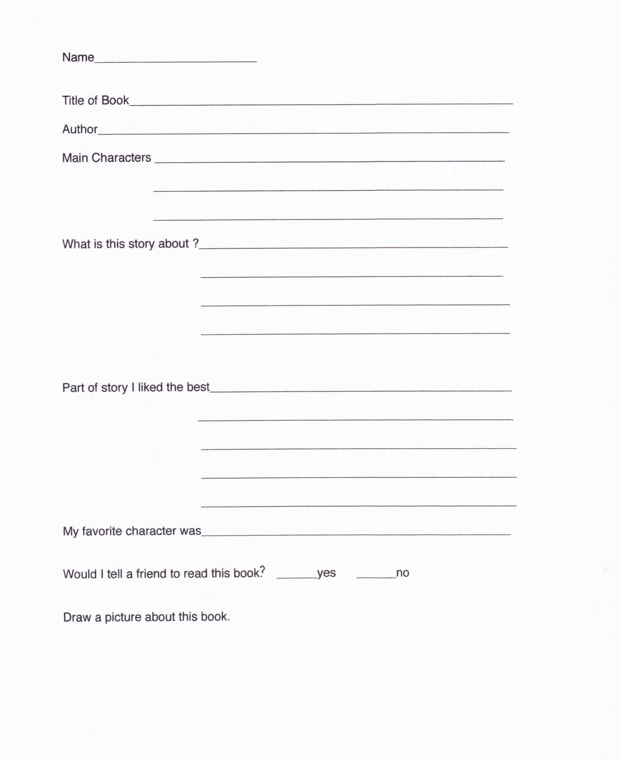 Write Book Report 4Th Grade , Writing And Editing Services With 4Th Grade Book Report Template