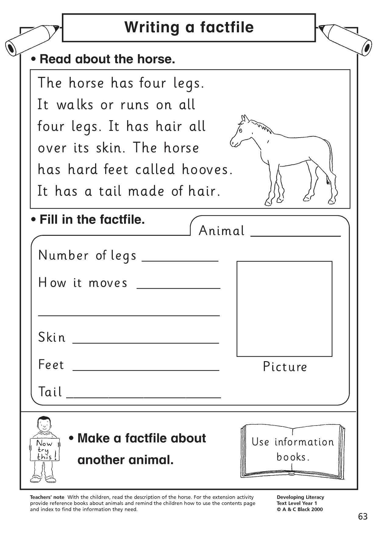 Writing Composition Resources For Fs, Ks1 And Ks2 - Teachit For Report Writing Template Ks1